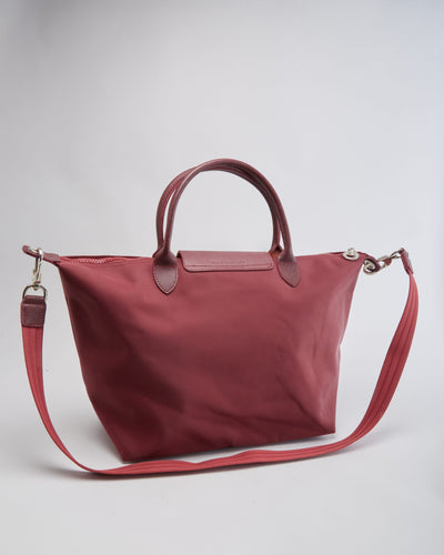 Longchamp Burgundy Bag - One Size