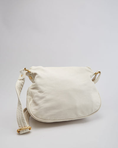 Marc By Marc Jacobs White Leather Handbag - One Size