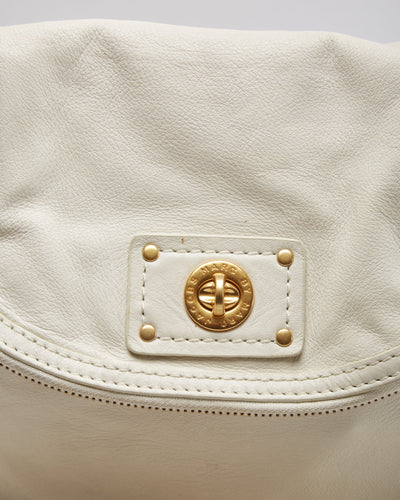 Marc By Marc Jacobs White Leather Handbag - One Size