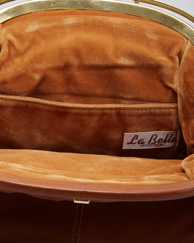 Vintage 1980s Brown Shoulder Bag - One Size
