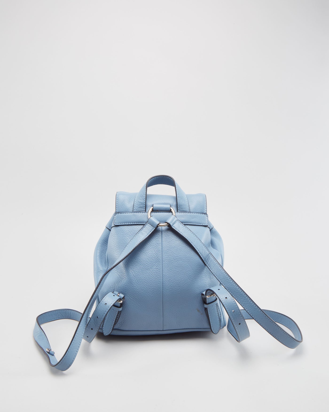 Coach Blue Leather Backpack - One Size