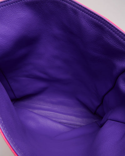Marc Jacobs Pink And Purple Shoulder Bag - One Size