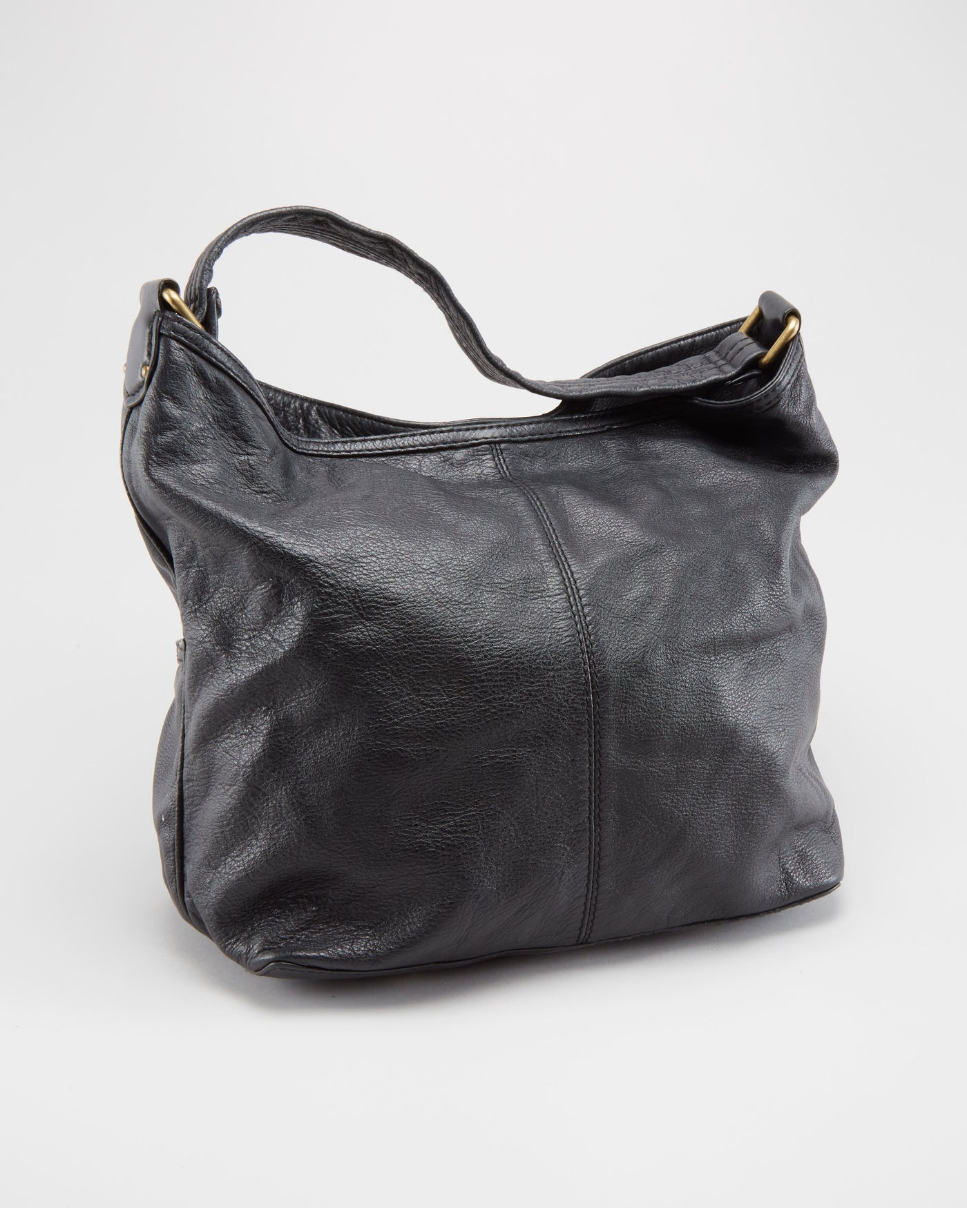 Marc Jacobs Black Leather Shoulder Bag - One Size