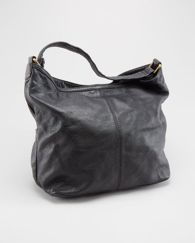 Marc Jacobs Black Leather Shoulder Bag - One Size