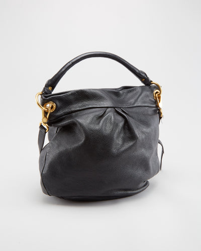 Marc Jacobs Black Leather Handbag - One Size