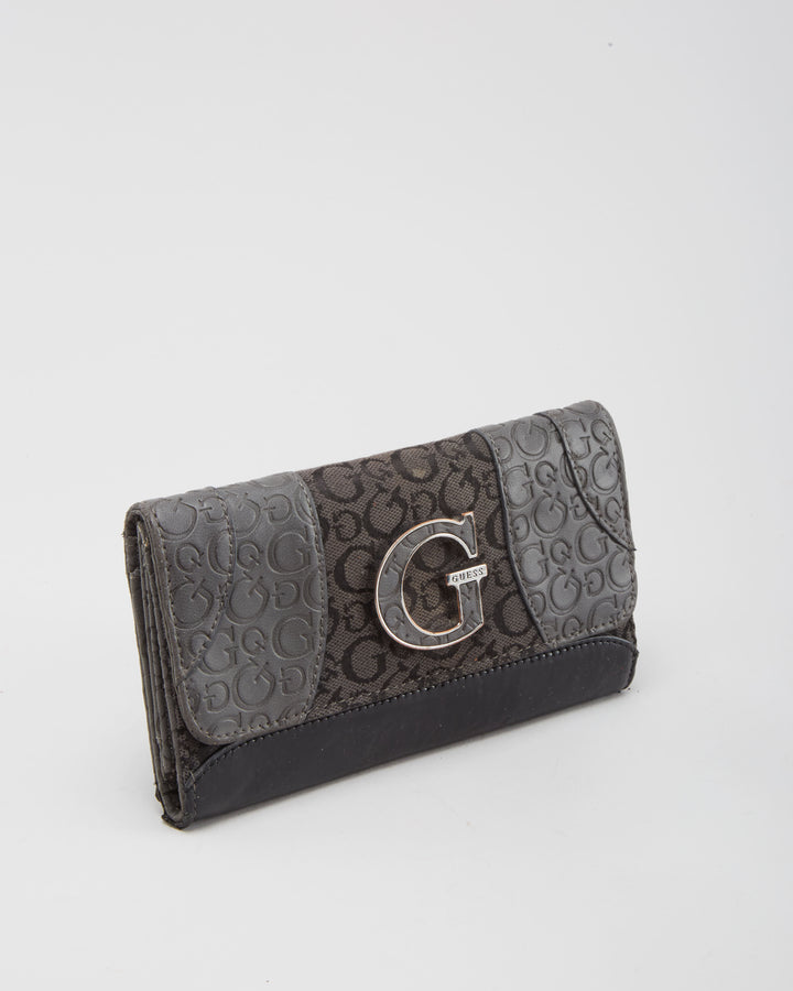 Y2K Guess Grey Wallet - One Size