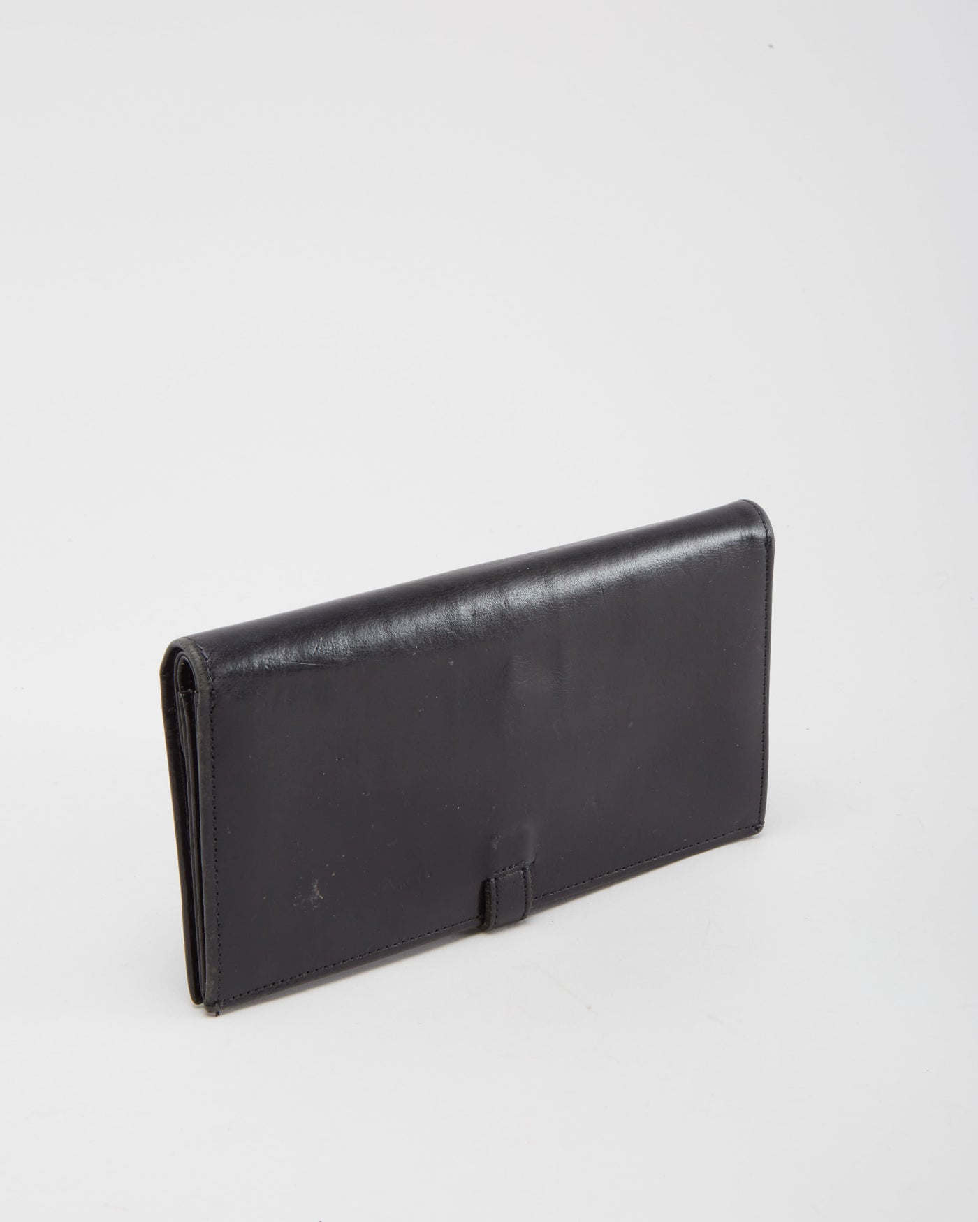 Coach Black Leather Wallet - One Size