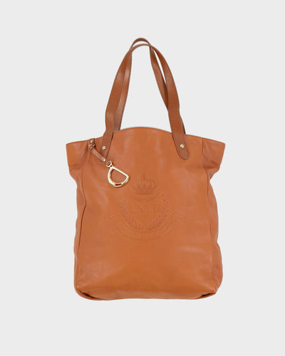 Ralph Lauren Leather Tote Bag With Tags