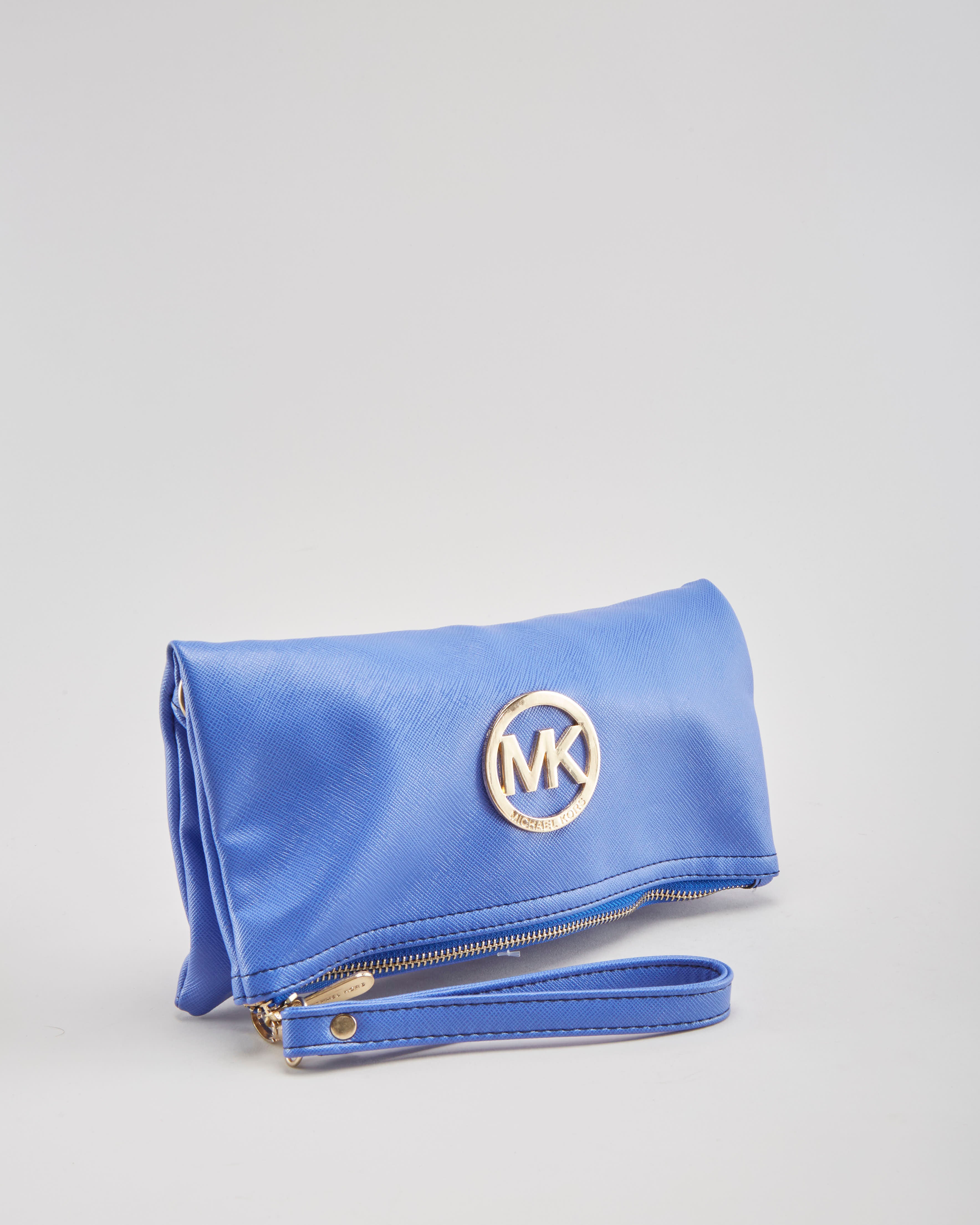 Michael Kors Blue Clutch