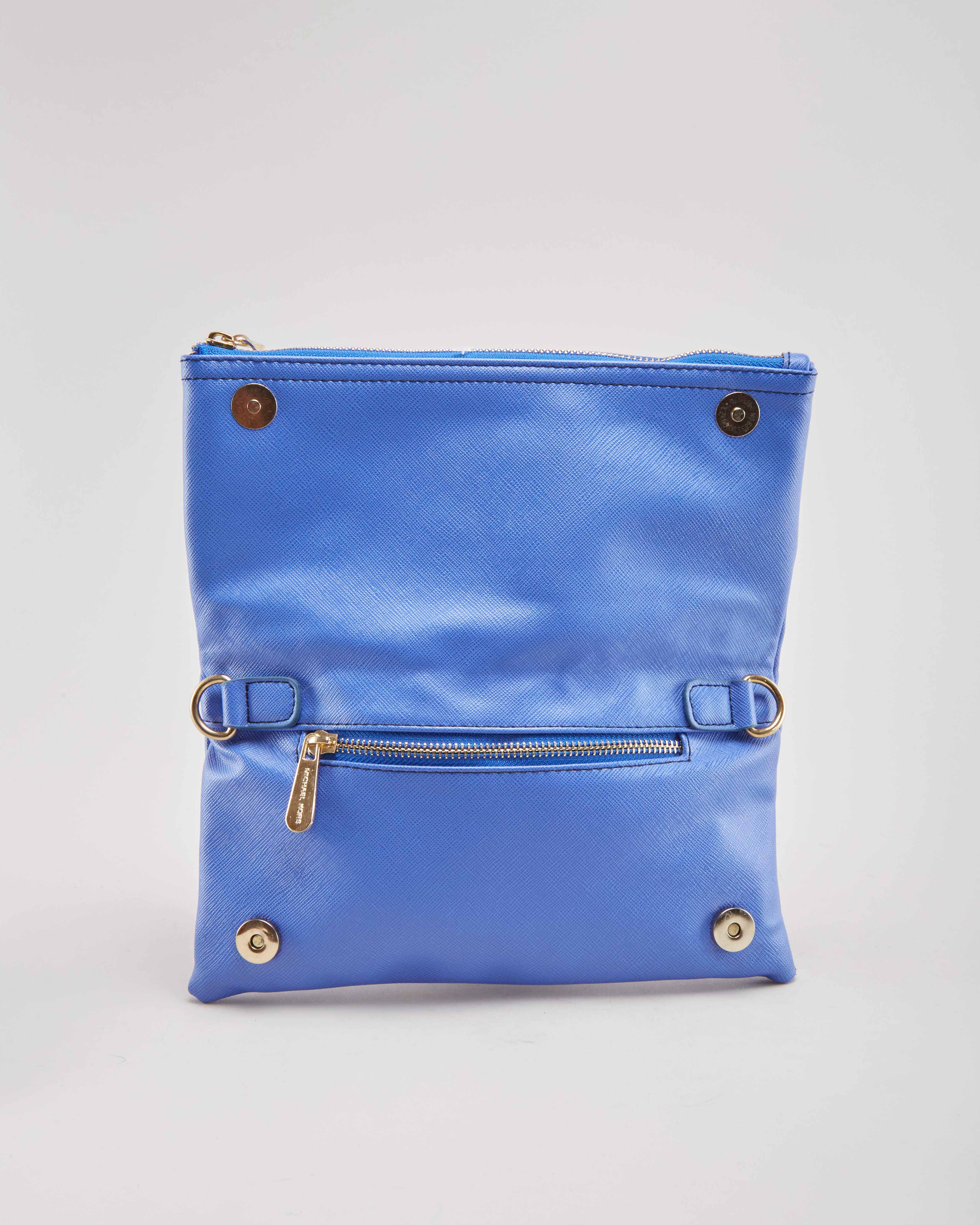 Michael Kors Blue Clutch