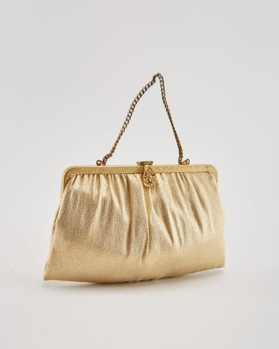 Glittered Gold Purse