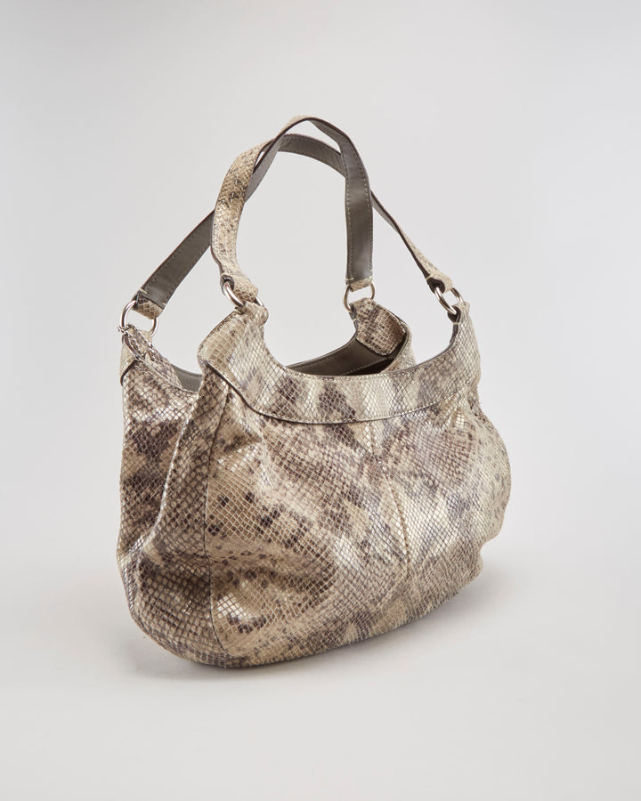 Coach Snake Skin Handbag