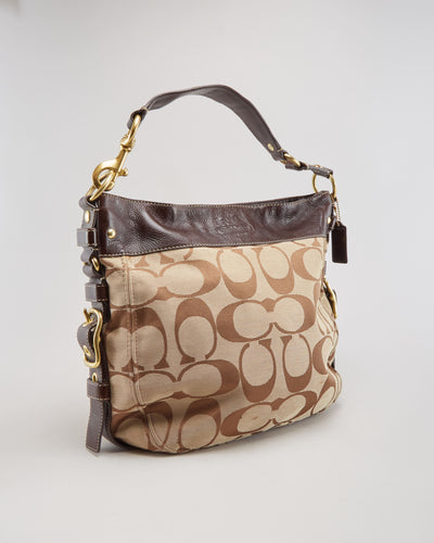 Y2K Coach Brown Shoulder Bag
