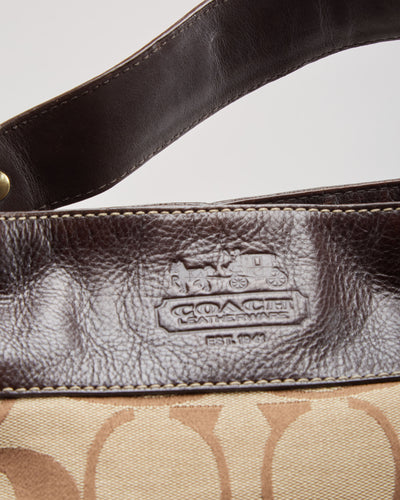 Y2K Coach Brown Shoulder Bag