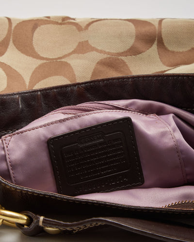 Y2K Coach Brown Shoulder Bag