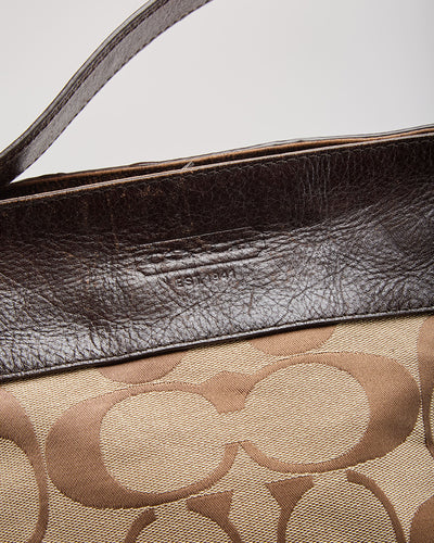 Y2K Coach Brown Shoulder Bag