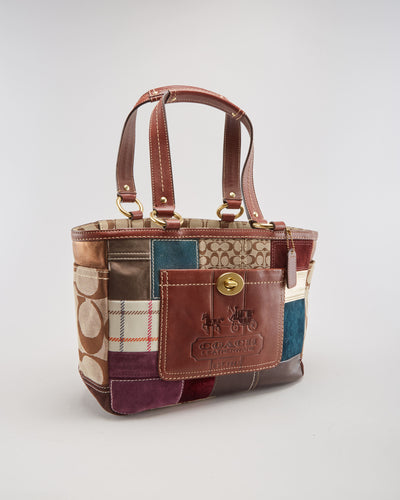 Coach Brown \ Multicoloured Shoulder Bag