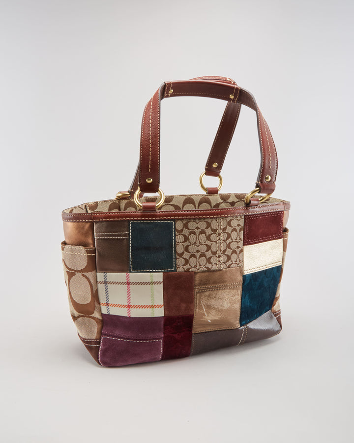 Coach Brown \ Multicoloured Shoulder Bag