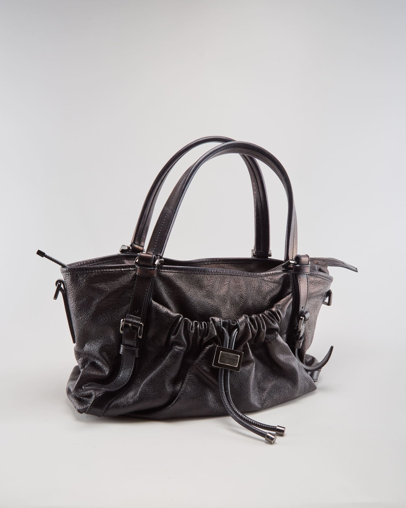Burberry Black Leather Handbag