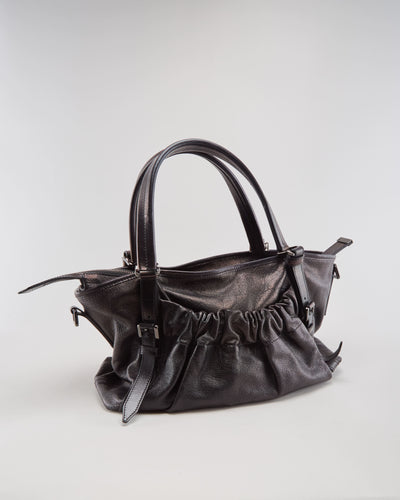 Burberry Black Leather Handbag