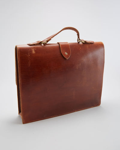 Brown Leather Briefcase