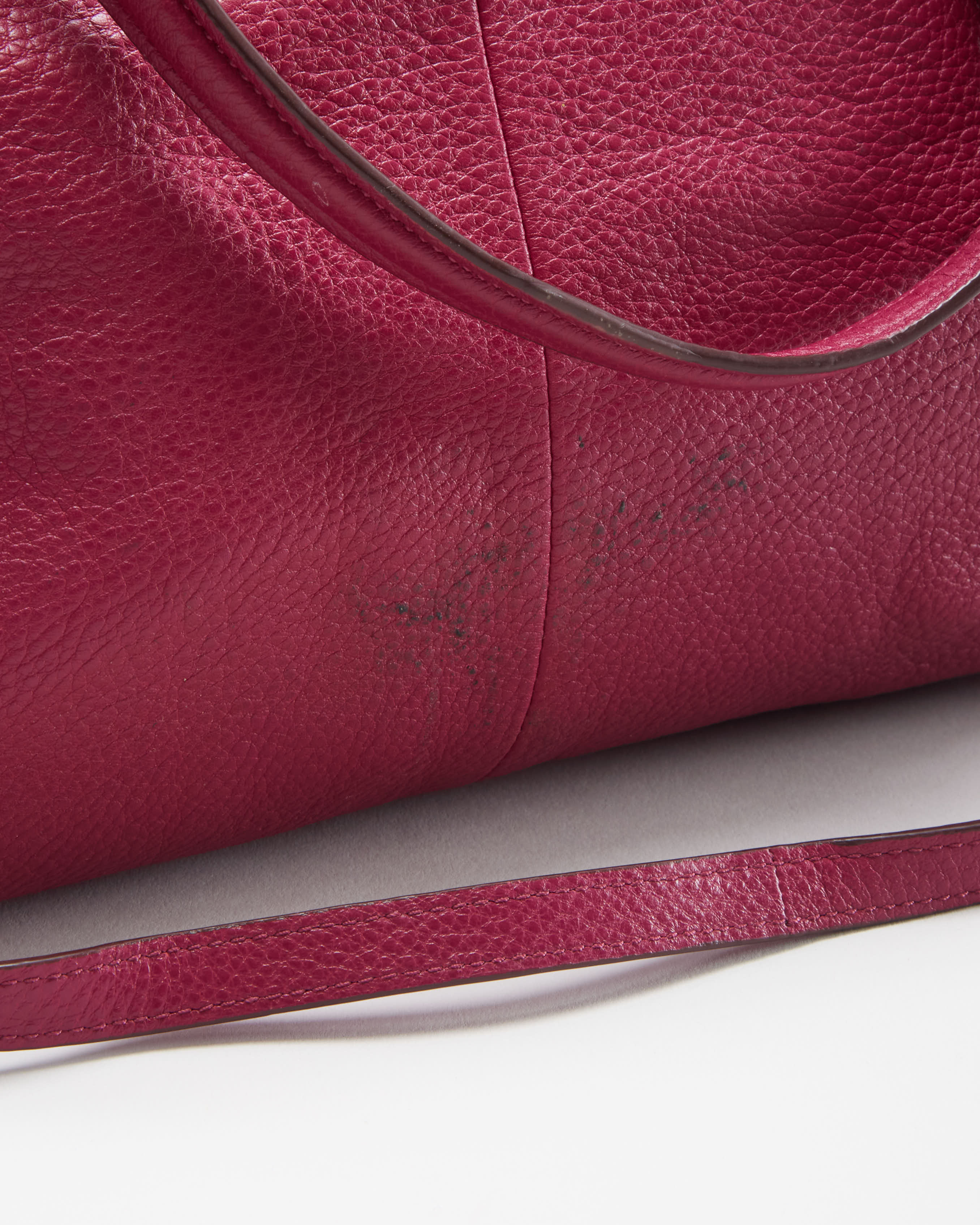 Coach Pink Leather Shoulder Bag