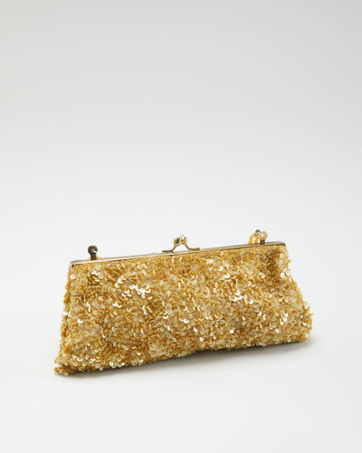 Y2K Gold Sequin Purse