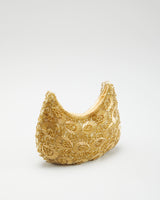 Y2K Gold Beaded Purse