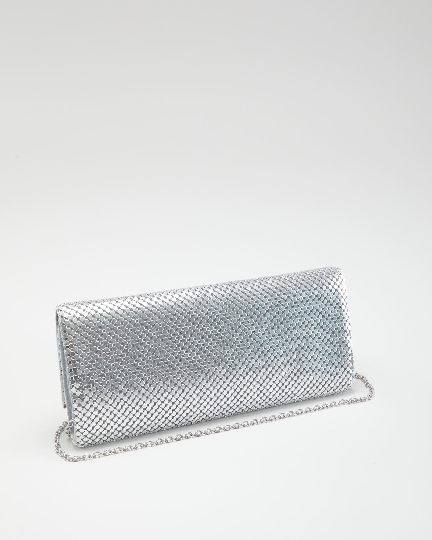 Jessica McClintock  Silver Metallic Bag