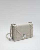 Christian Dior Chalk Grey Shoulder Bag