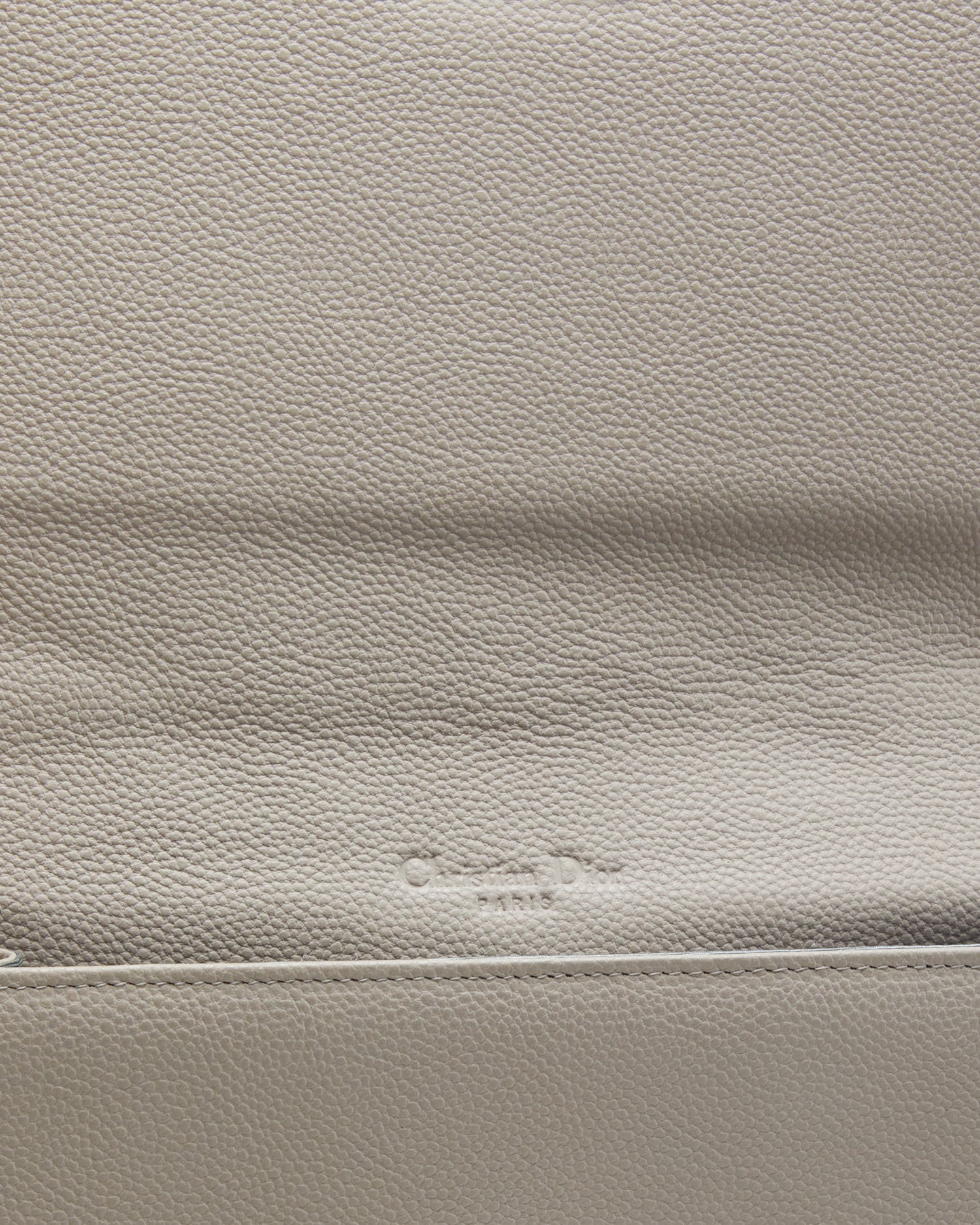 Christian Dior Chalk Grey Shoulder Bag