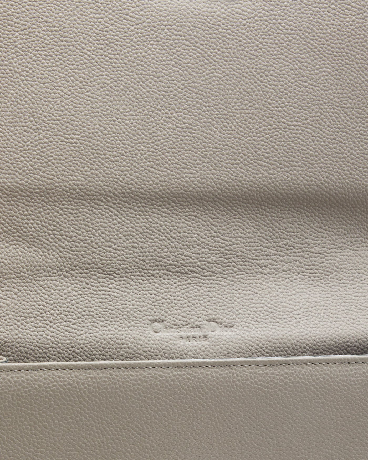 Christian Dior Chalk Grey Shoulder Bag