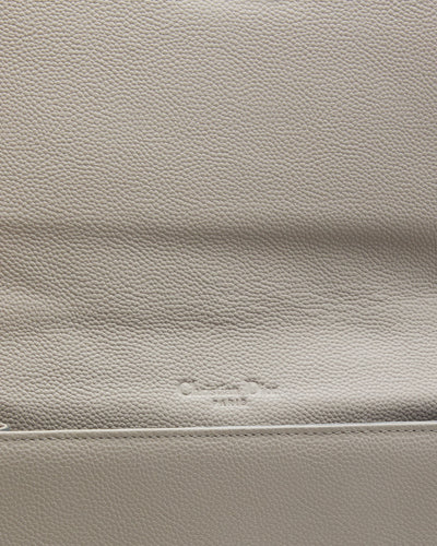 Christian Dior Chalk Grey Shoulder Bag