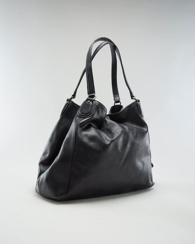 Studded Leather Coach Bag