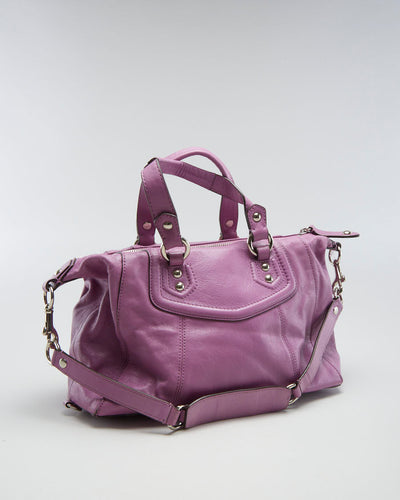 Coach Leather Side Bag - O/S