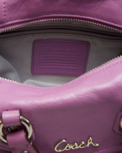 Coach Leather Side Bag - O/S