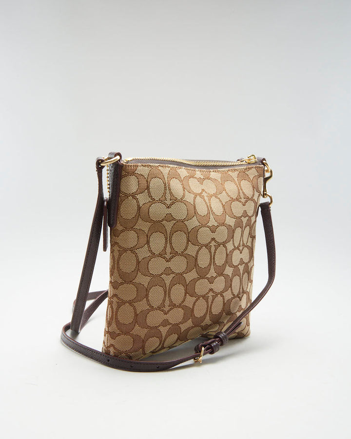 Coach Monogram Cross Body Bag