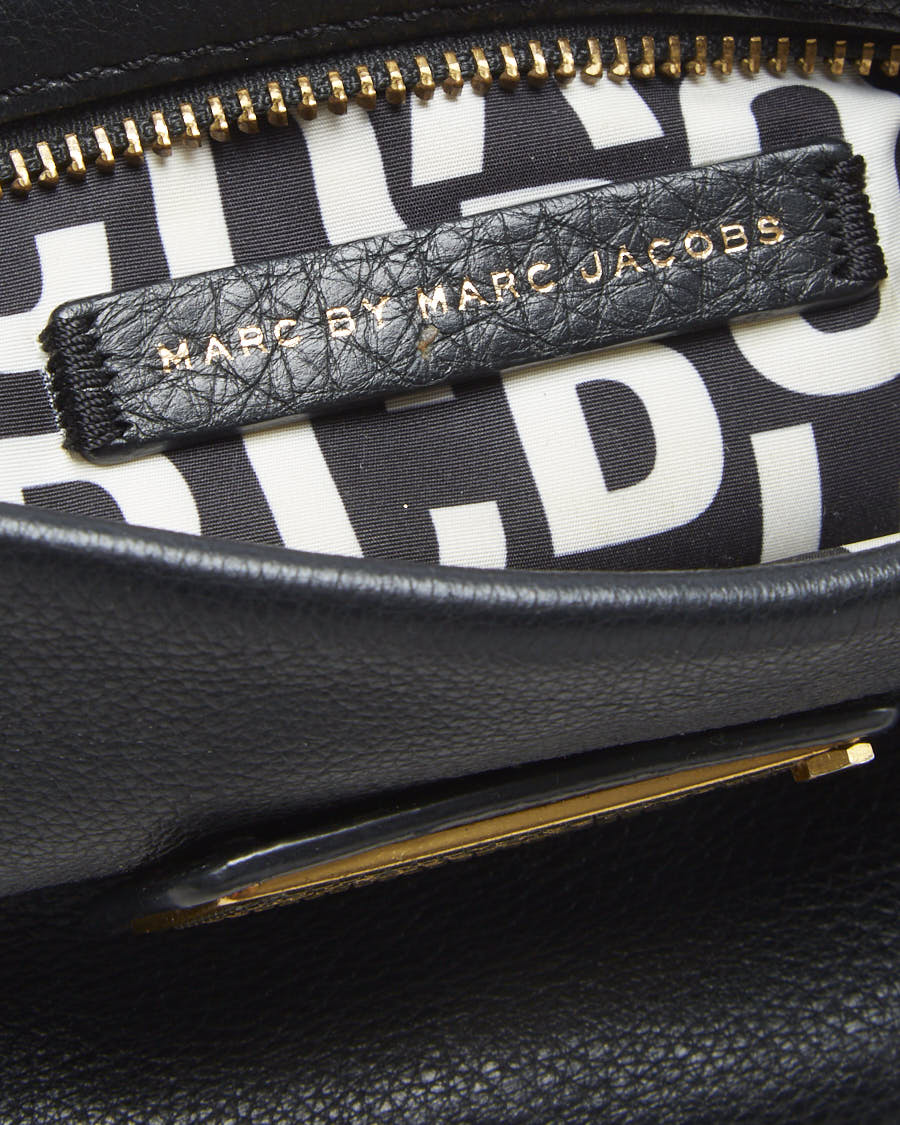Marc By Marc Jacobs Black Leather Cross Body Bag - O/S