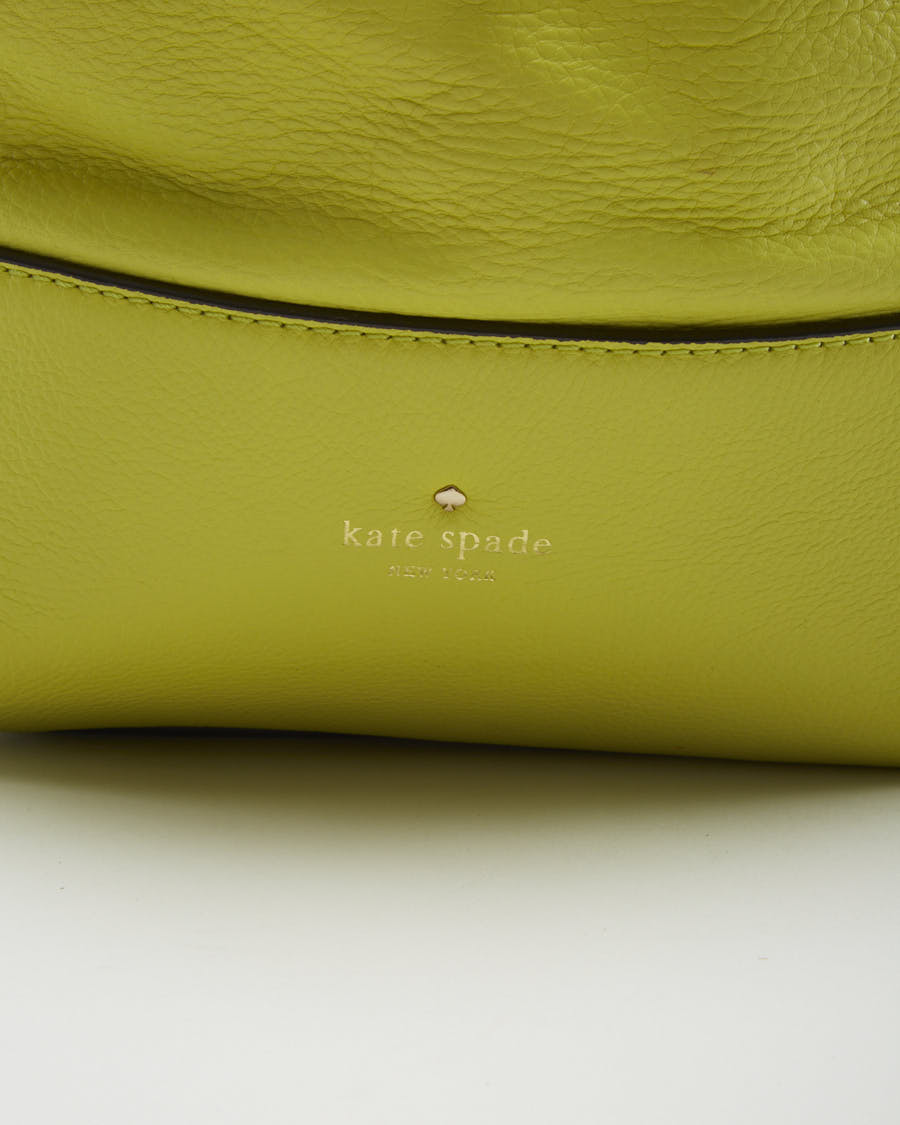 Kate Spade Yellow Bucket Bag - O/S