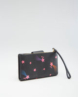 Coach Tech Wallet With Disco Star Print - O/S