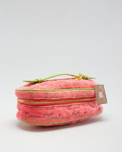 Y2K 00s Juicy Couture Velour Make Up Bag - O/S