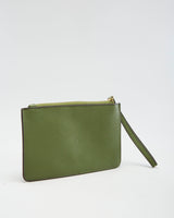 Kate Spade Green Leather Zip Wallet - O/S