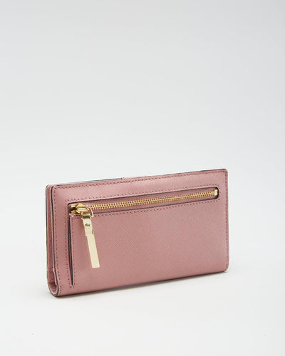 Kate Spade Purple Leather Wallet - O/S