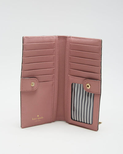 Kate Spade Purple Leather Wallet - O/S