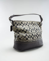 Y2K 00s Coach Monogram Tote Bag - O/S