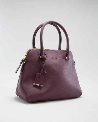 Kate Spade Purple Leather Bag - O/S