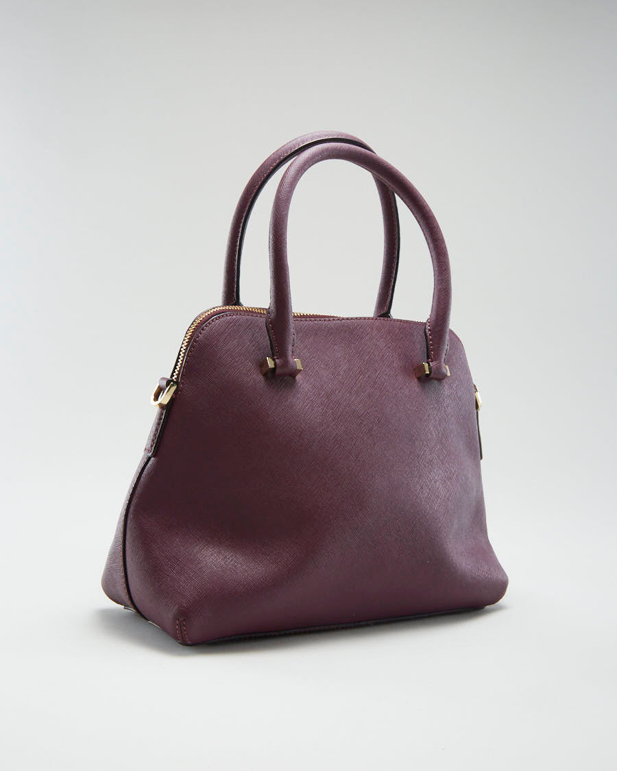 Kate Spade Purple Leather Bag - O/S