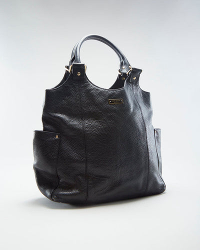 Kate Spade Black Pebbled Leather Handbag - O/S