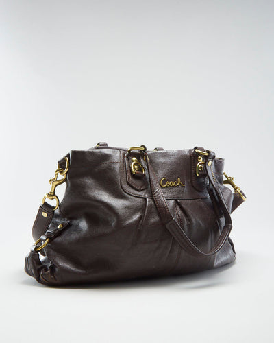 Coach Brown Leather Hobo Bag - O/S