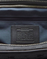 Y2K 00s Coach Black Monogram Handbag - O/S